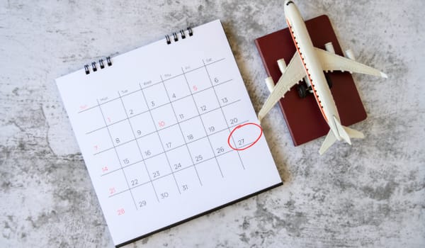 Calendar and a Passport